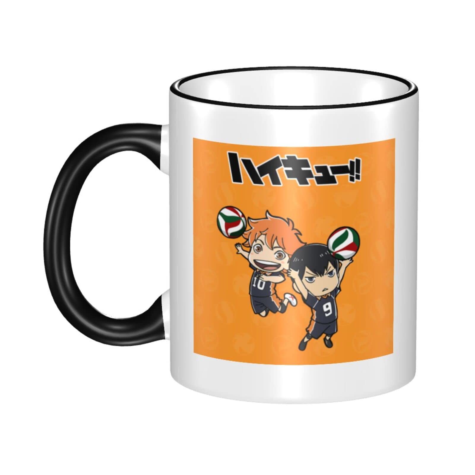 Amazon | ハイキュー マグカップ コーヒーカップ コップ 陶器 電子